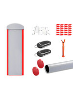 Deltadoors BV-5 Opstelling slagboom incl. 6 meter ronde boom