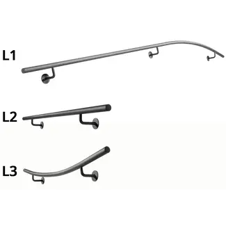 Gebogen Trapleuningset Rond