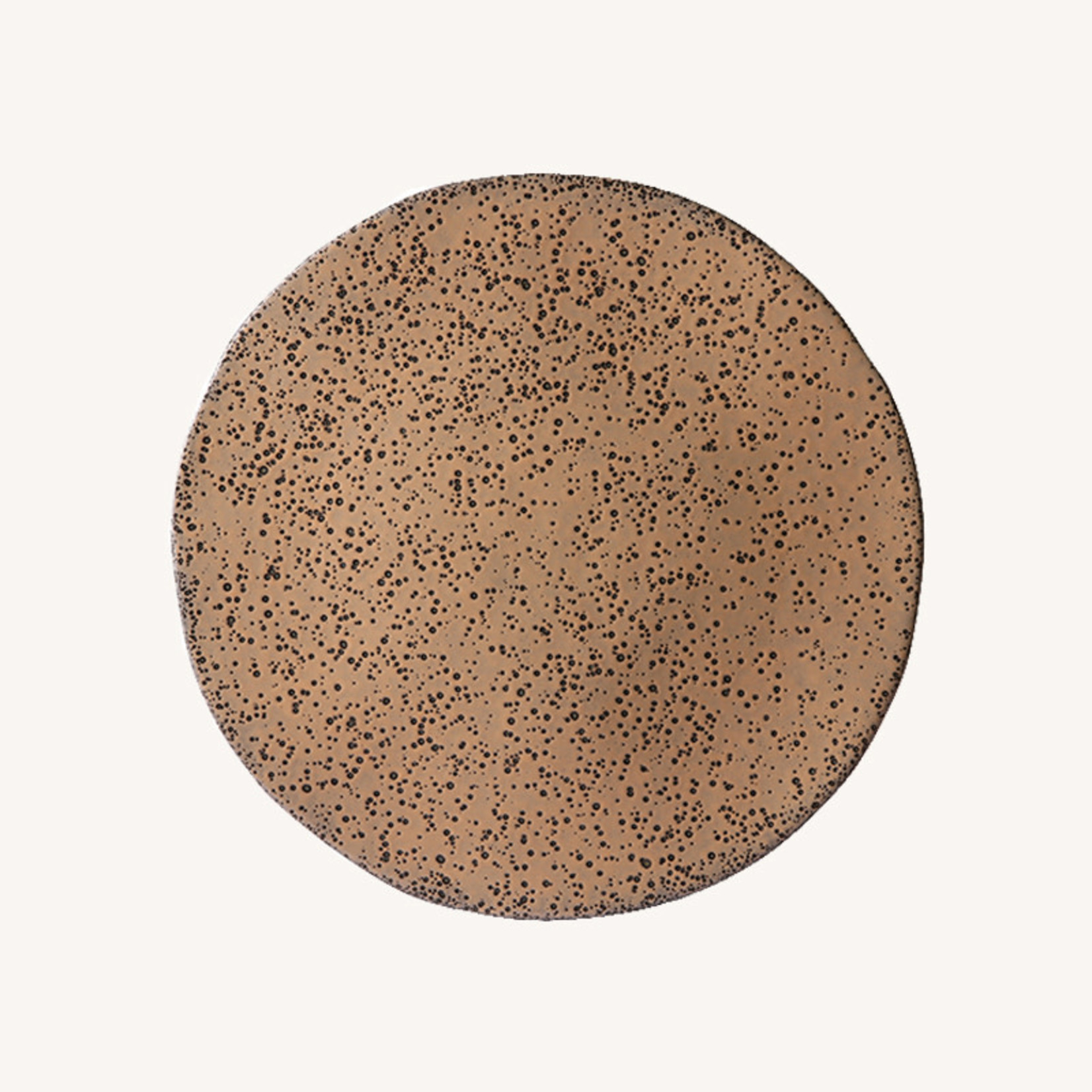 HKliving HKliving gradient ceramic dinner plate Taupe