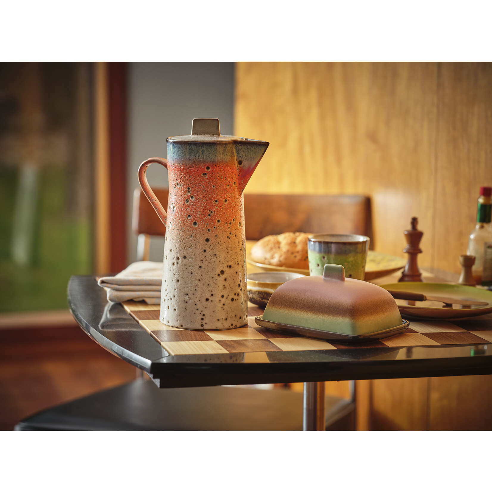 HKliving HKliving butter dish Mercury