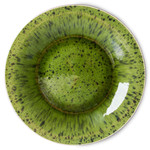 HKliving dinner plate spotted green