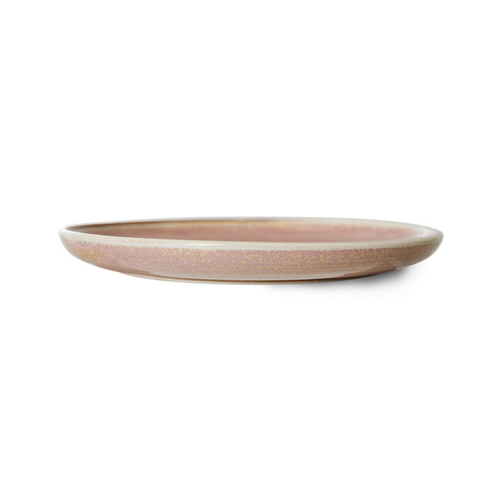 HKliving side plate rustic pink