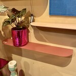 Wandplank acryl - roze large