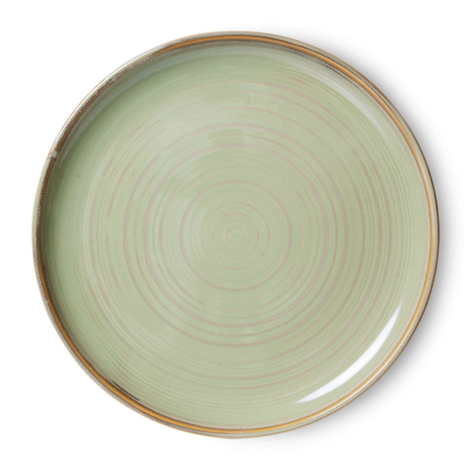 HKliving dinner plate - moss green