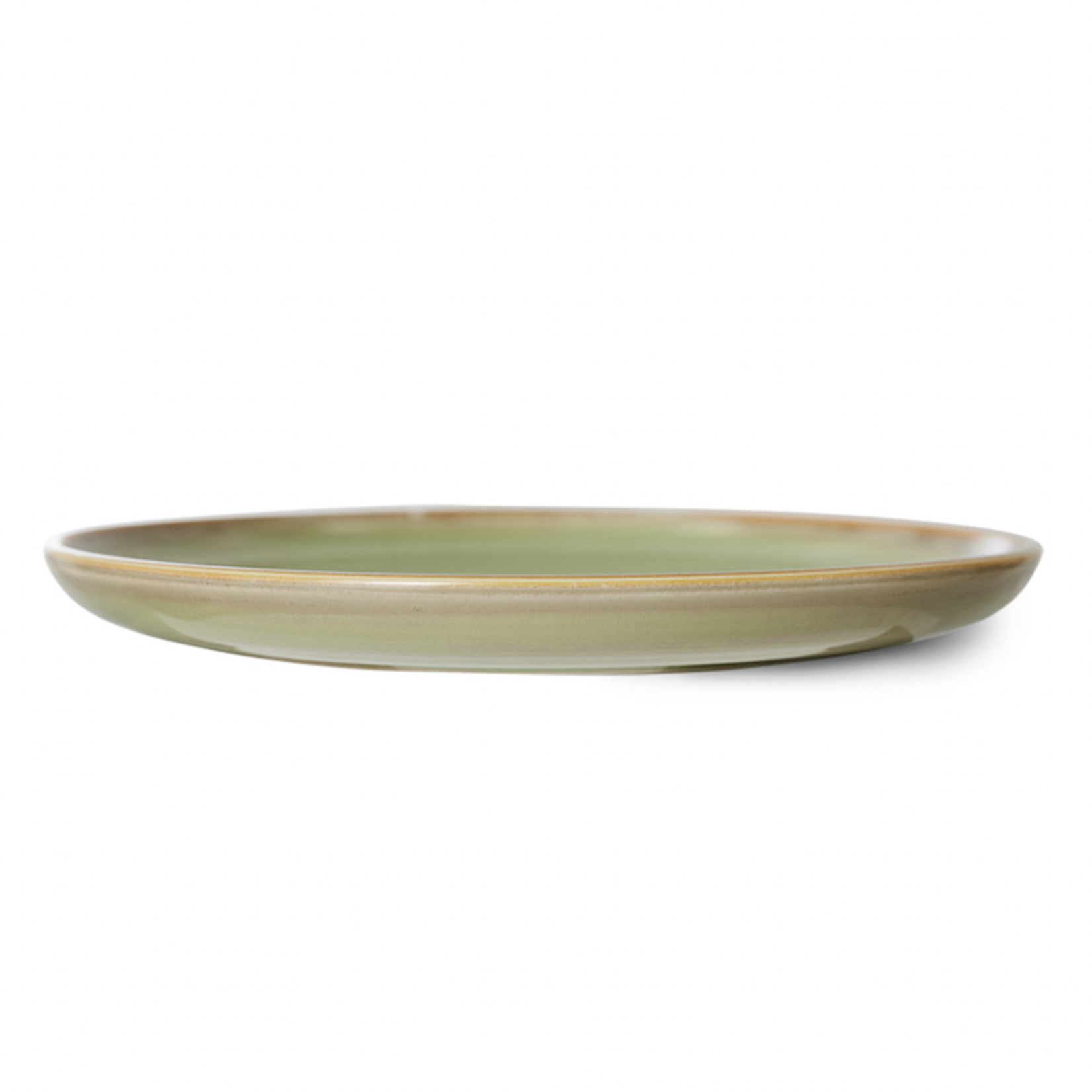 HKliving dinner plate - moss green