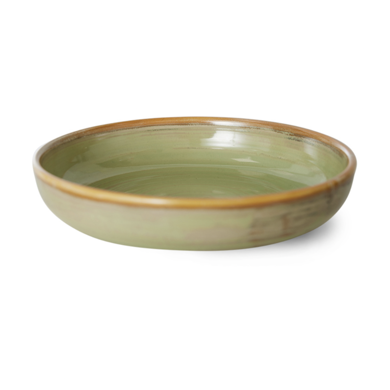 HKliving deep plate - moss green L