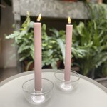 Dinerkaarsen led - rose