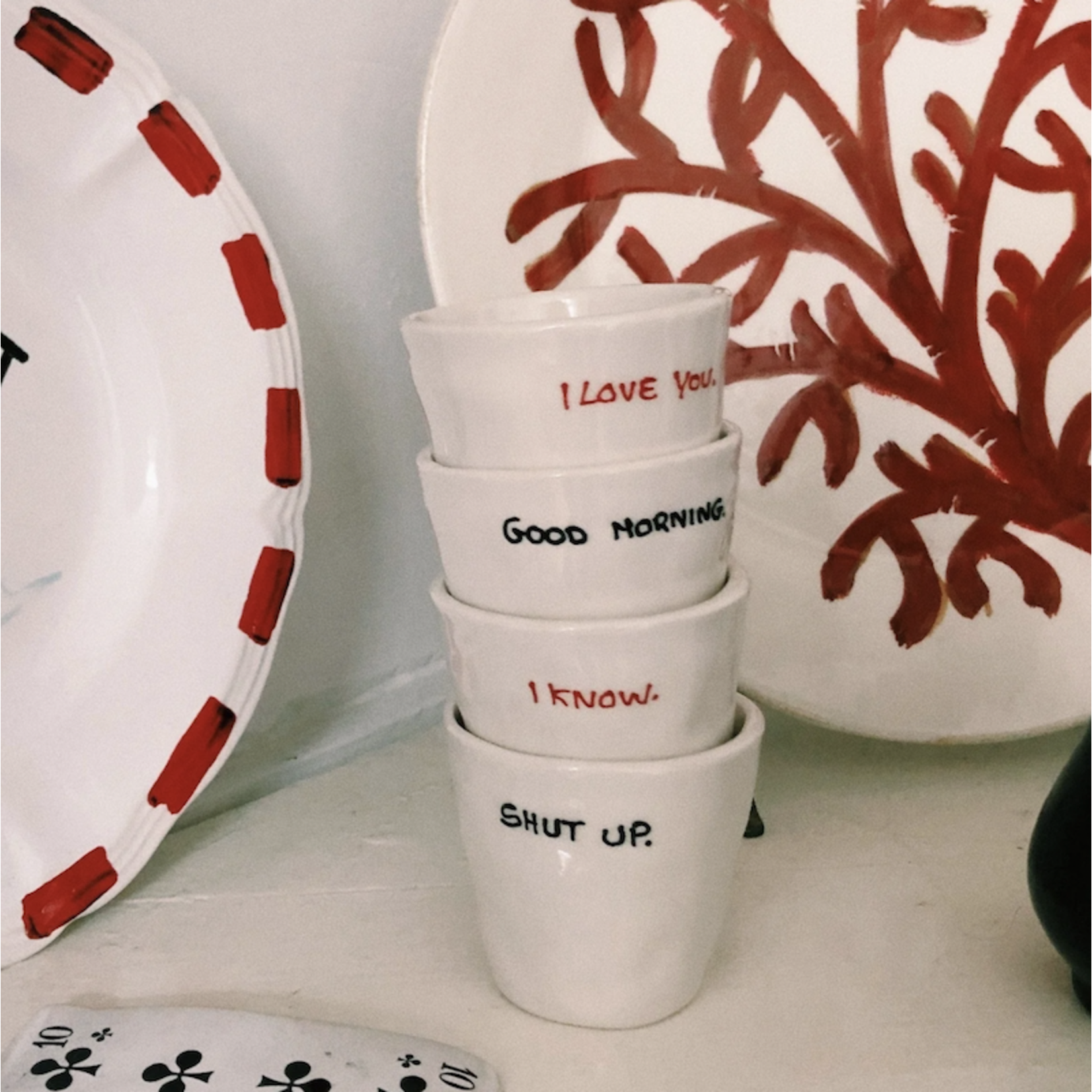 Anna+Nina Anna+Nina - Espresso Cup, Shut Up