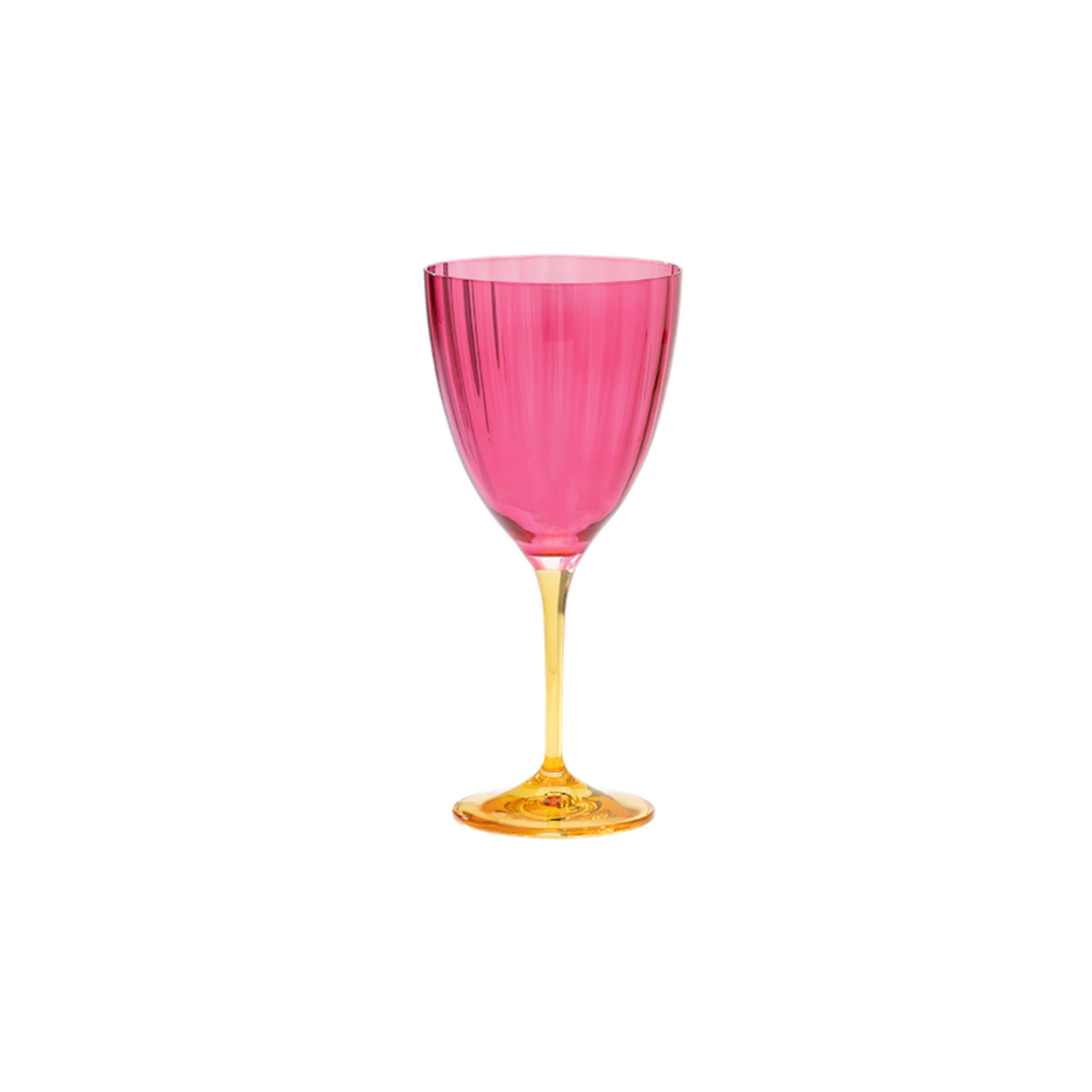 Anna+Nina - Jazzy Pink Wine Glass