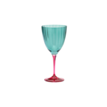 Anna+Nina - Jazzy Green Wine Glass