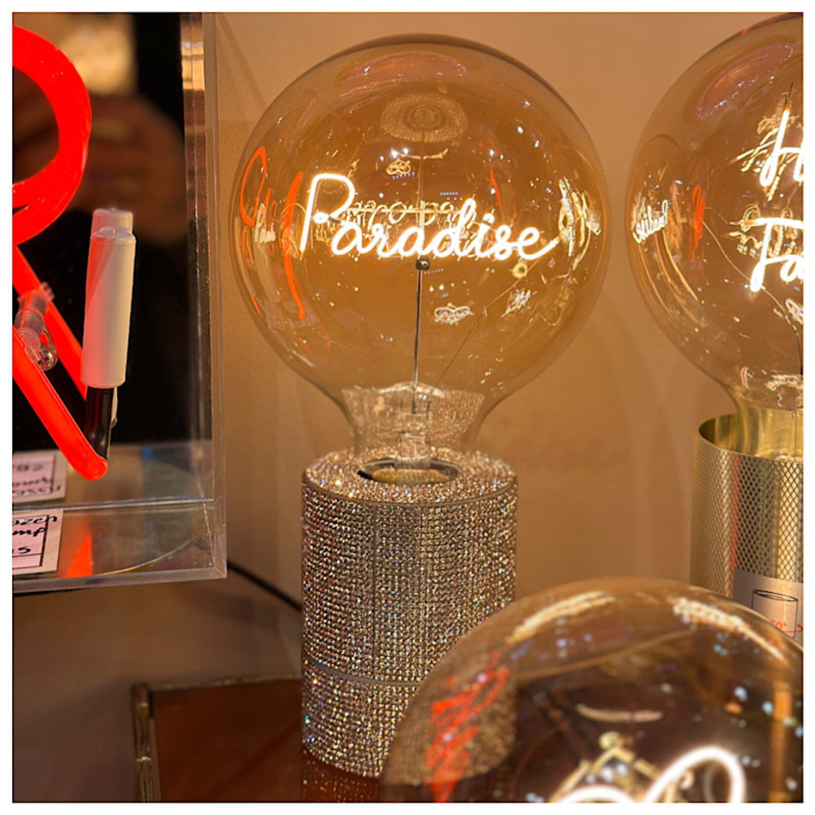 Fitting met tekst - Paradise