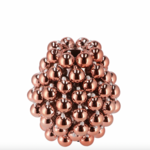 Kerstballen vaas - nude