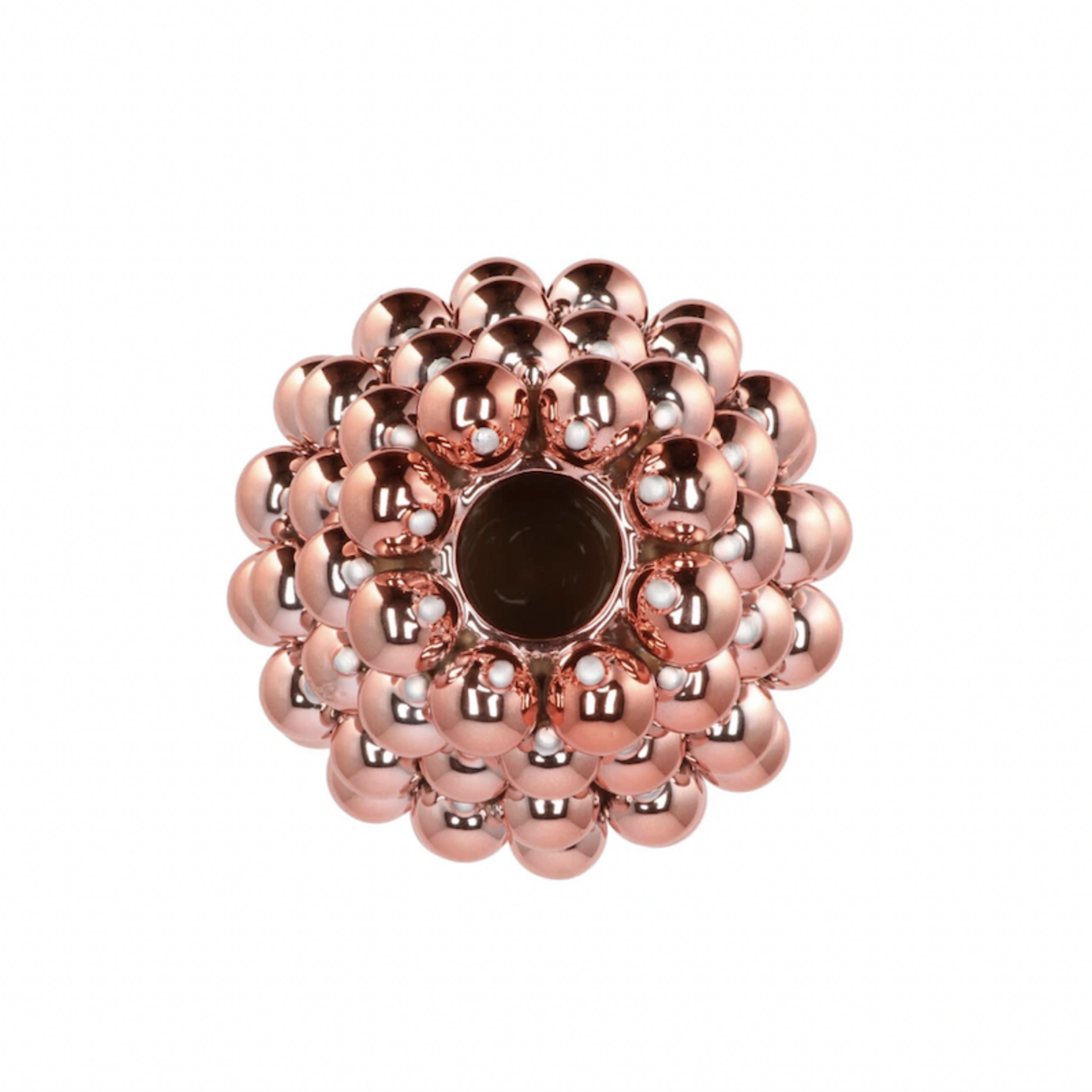 Kerstballen vaas - nude