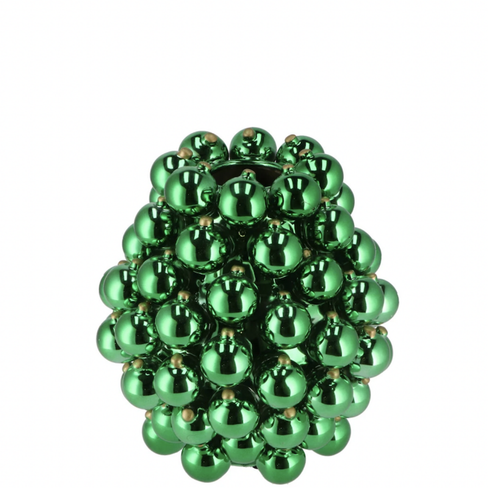 Kerstballen vaas - groen