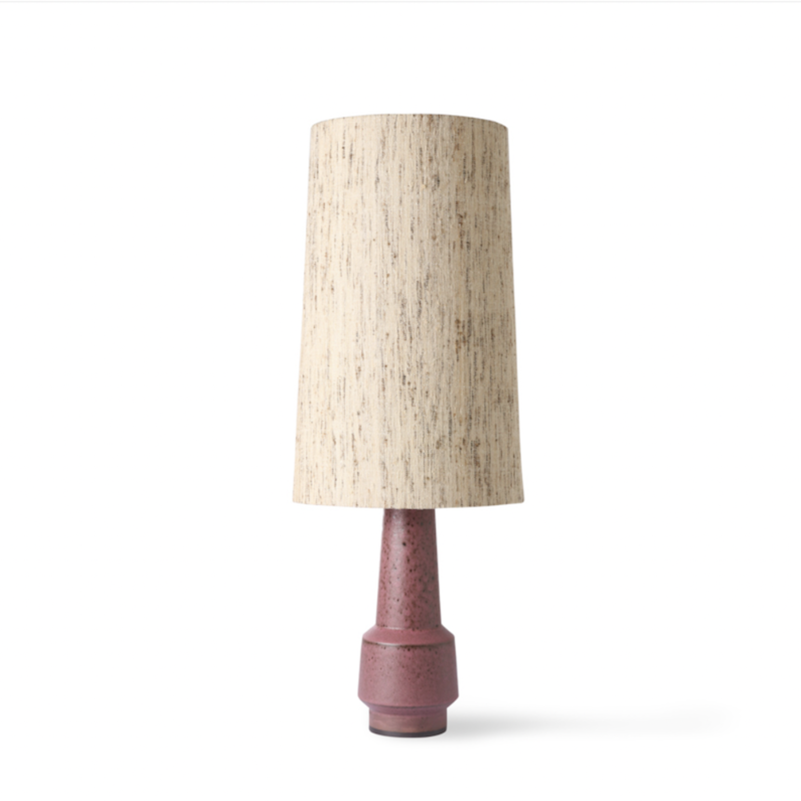 HKliving retro stoneware lamp base - purple