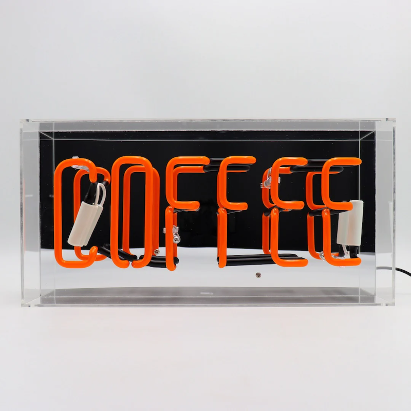 Neon box - Coffee - oranje