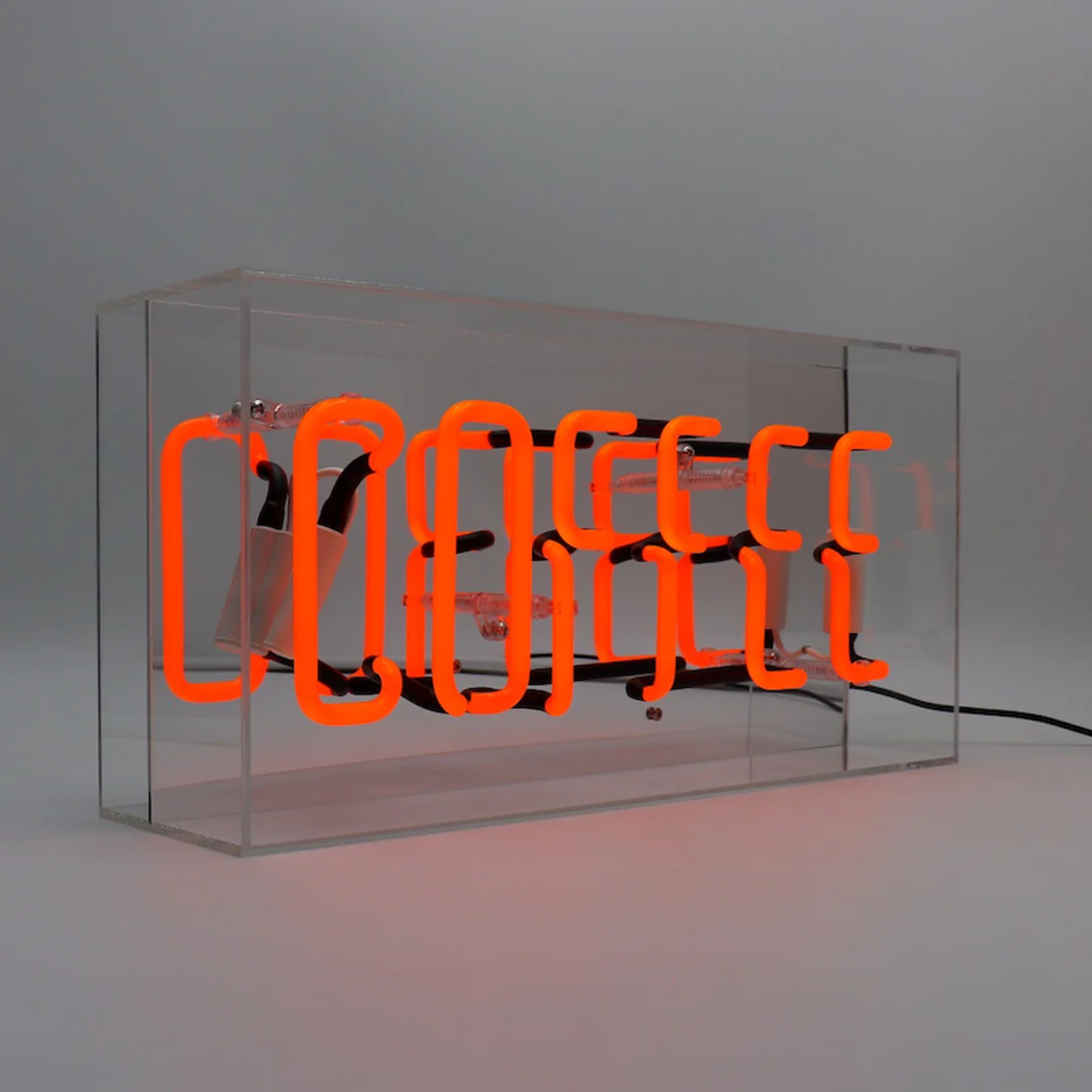Neon box - Coffee - oranje