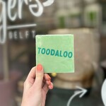 Bludd Tegeltje - toodaloo, mint met groen metallic