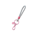 Sleutelhanger - grijs/roze