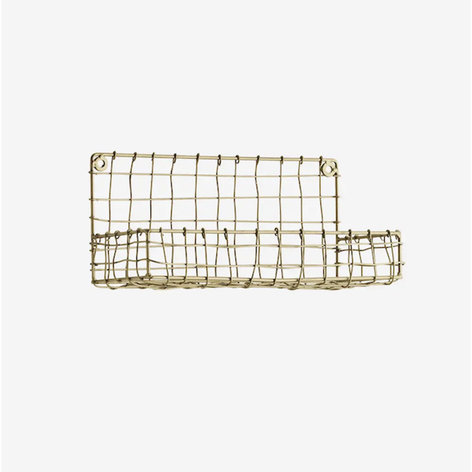 Ijzeren wandrek, goud - klein