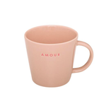 Tea cup - Amour - beige