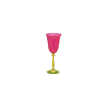 Anna+Nina Anna+Nina - Multicoloured Wine Glass - roze