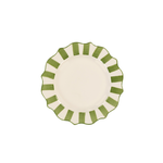 Anna+Nina - Green Scalloped Breakfast Plate