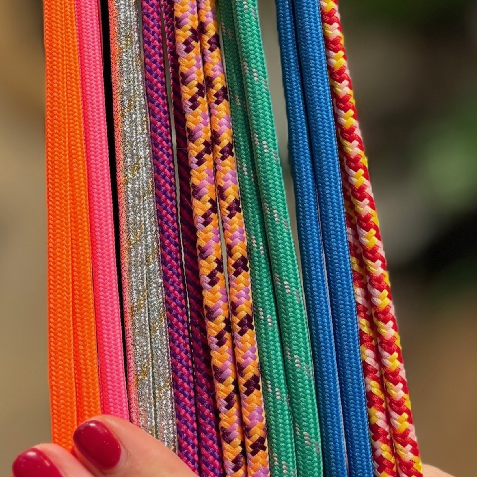 Telefoonkoord - blauw - lang