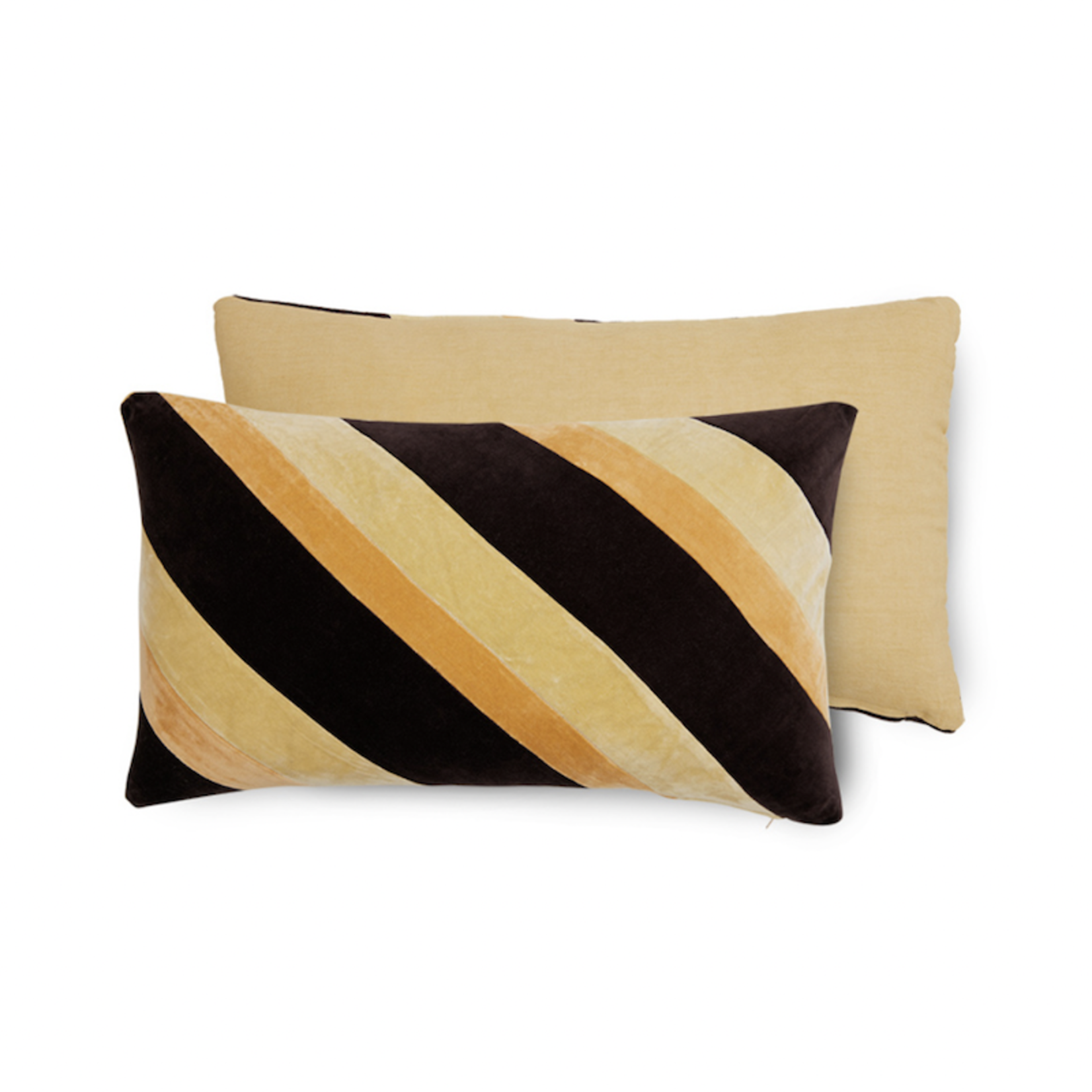 HKliving HKliving kussen -  Striped Velvet Fame