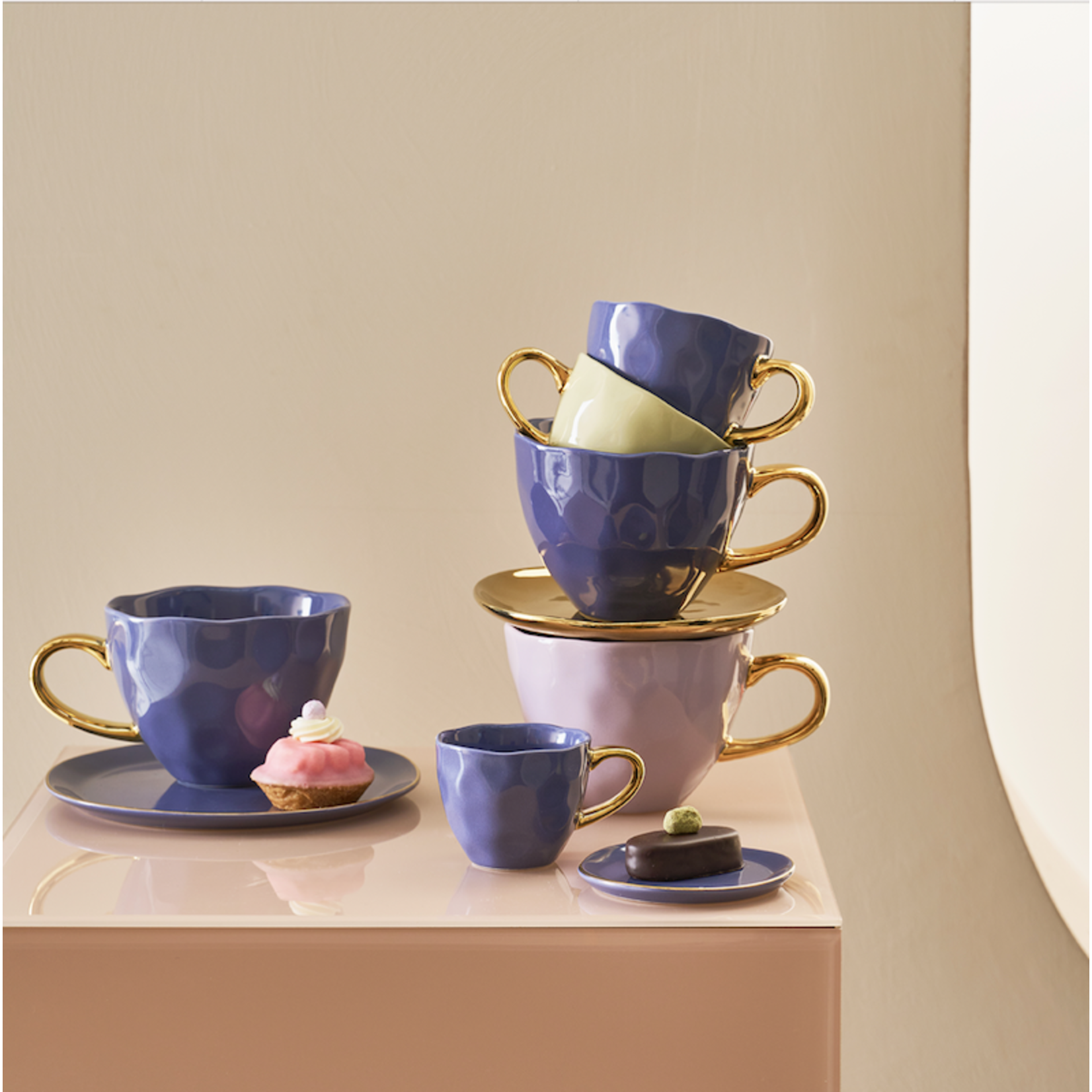 Urban Nature Culture UNC - good morning cup - purple blue