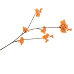 Zijden bloem - Cherry Blossom oranje