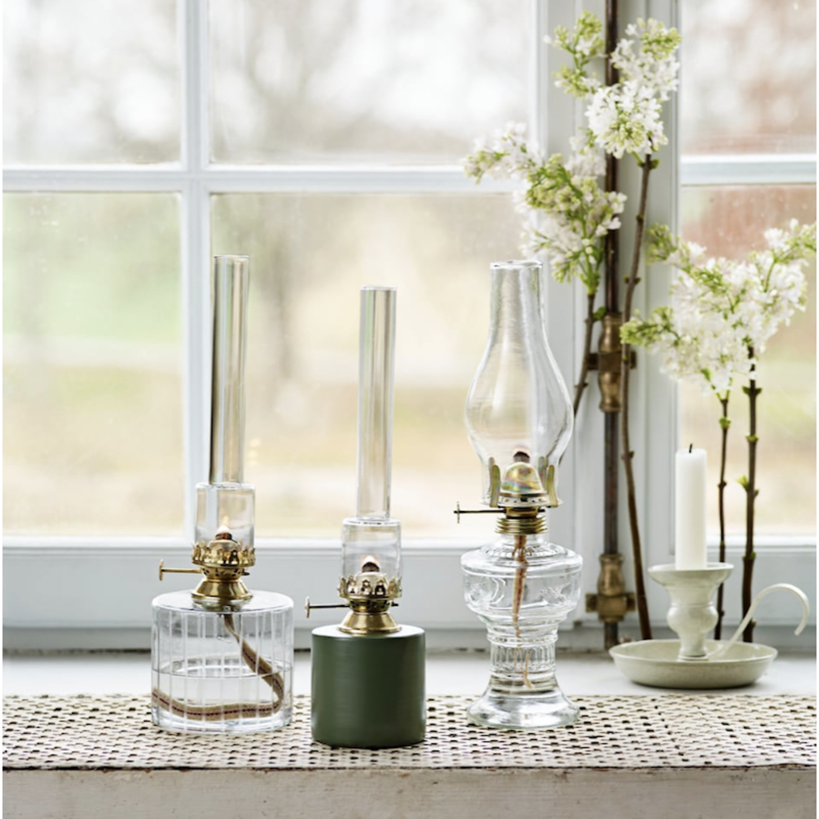 Olielamp - Straight - Small