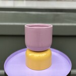 Waterdrinker Pot Iris - lila/geel