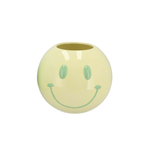 Daan Kromhout Pot - Smiley face - geel