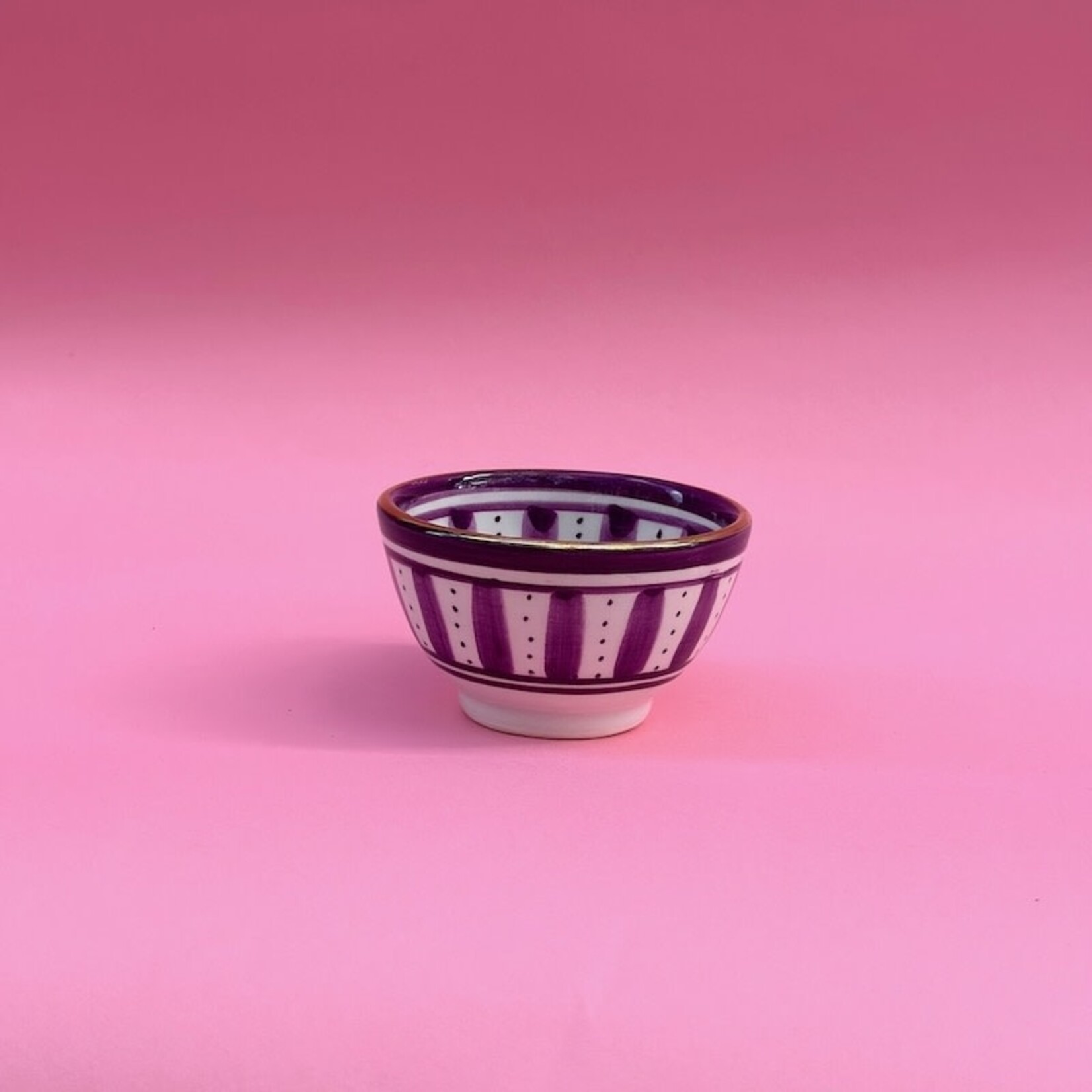 Chabi Chic Chabi Chic - tapas schaaltje, lila/goud