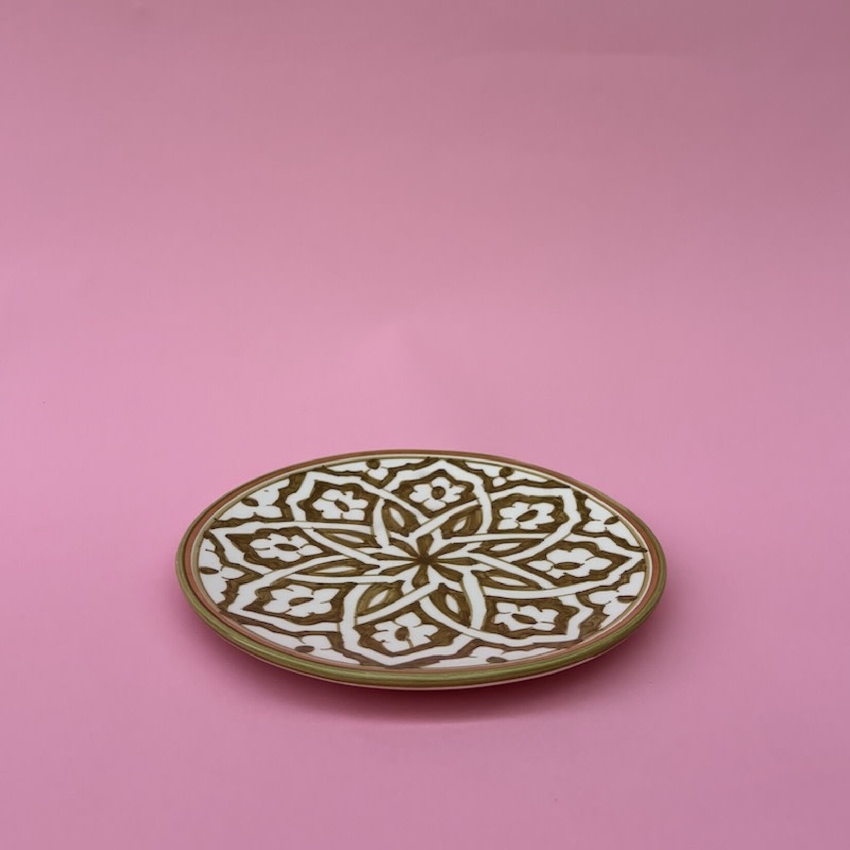 Chabi Chic Chabi Chic - bord - kaki bloemen