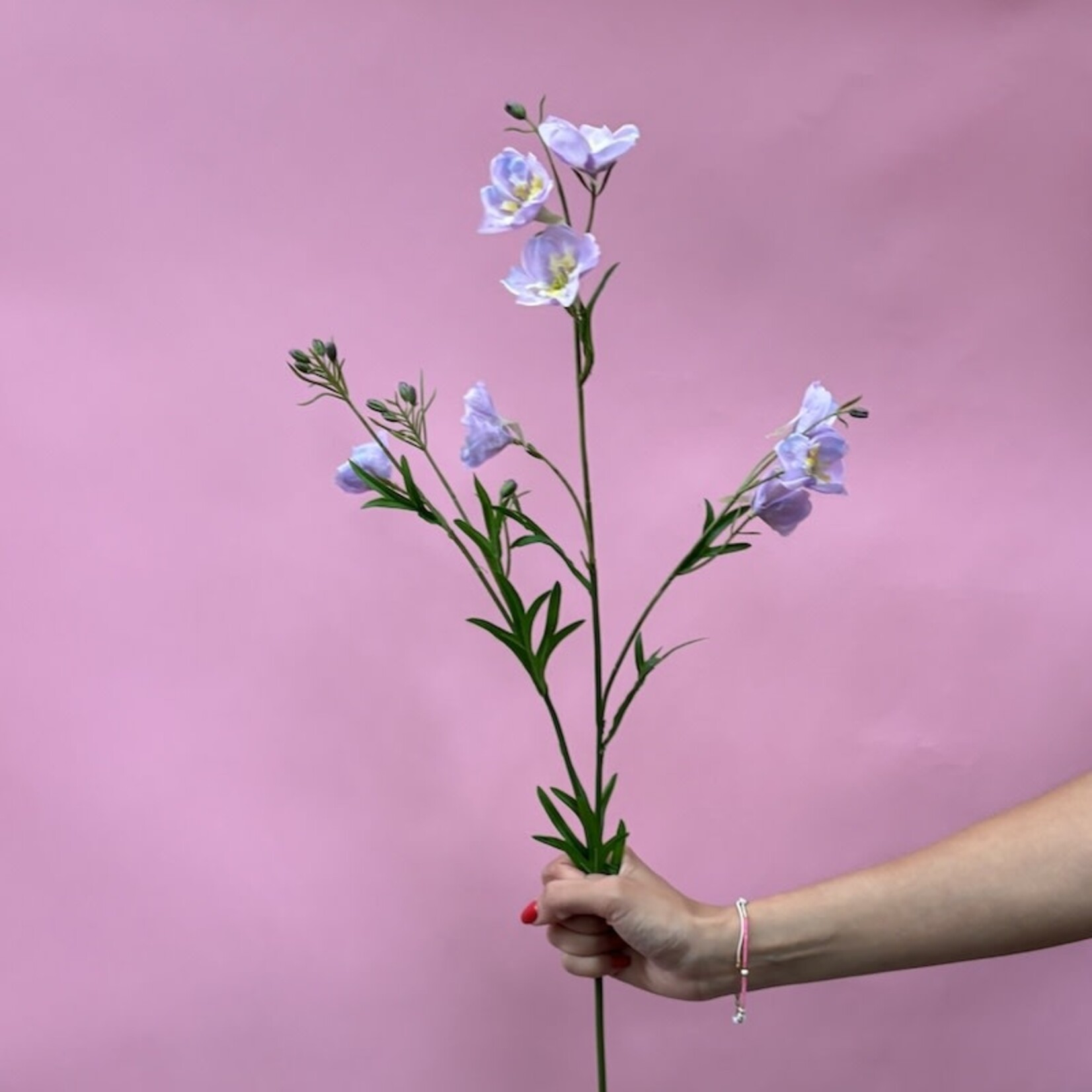 Zijden bloem - Delphinium Spray lavendel