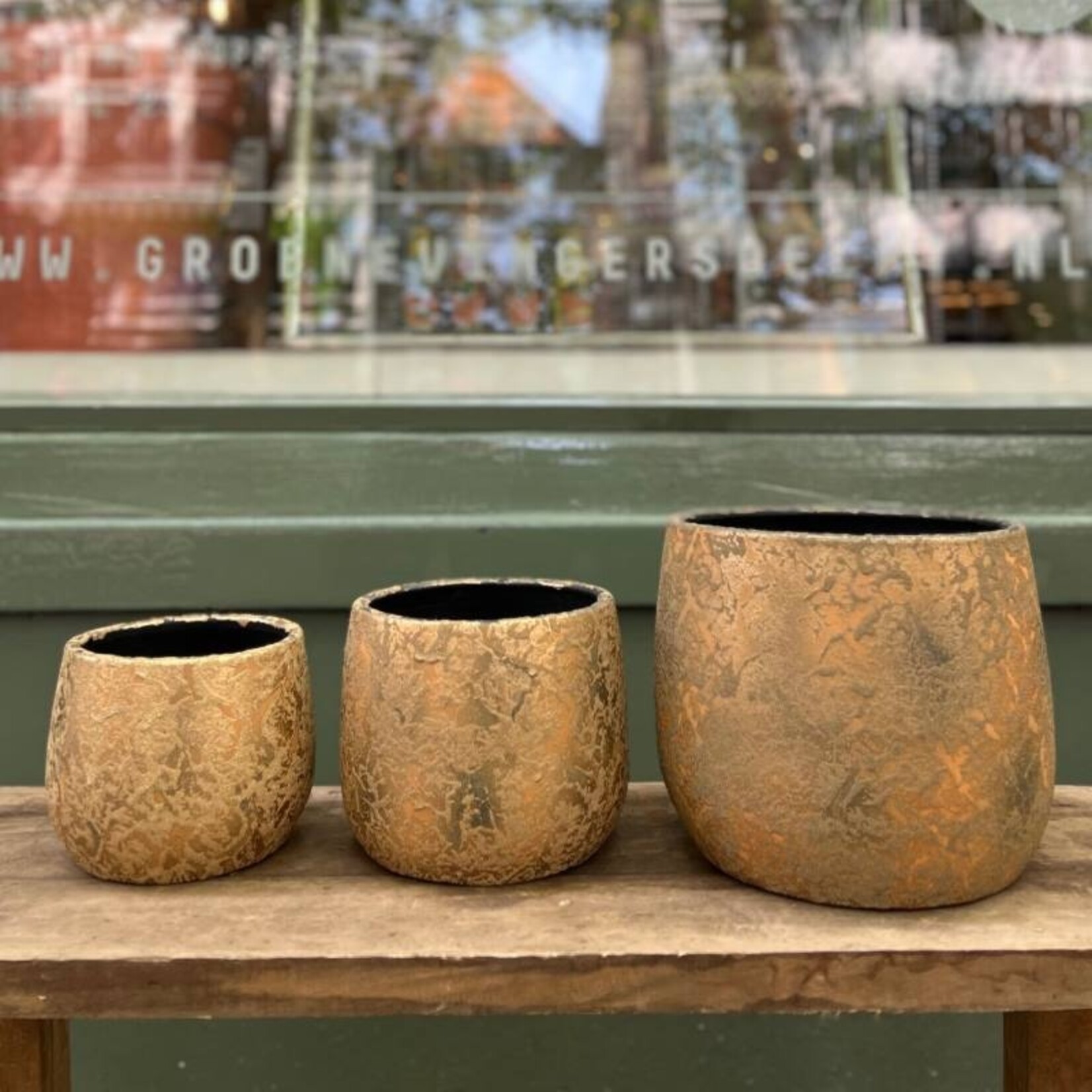 Pot Clemente - goud - L