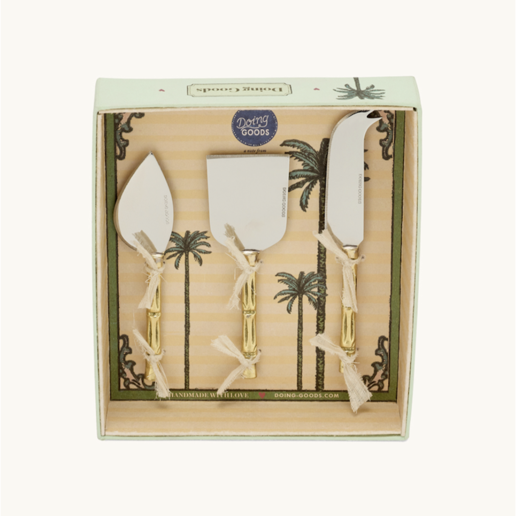Doing Goods Bodhi Bamboo Cheese Set