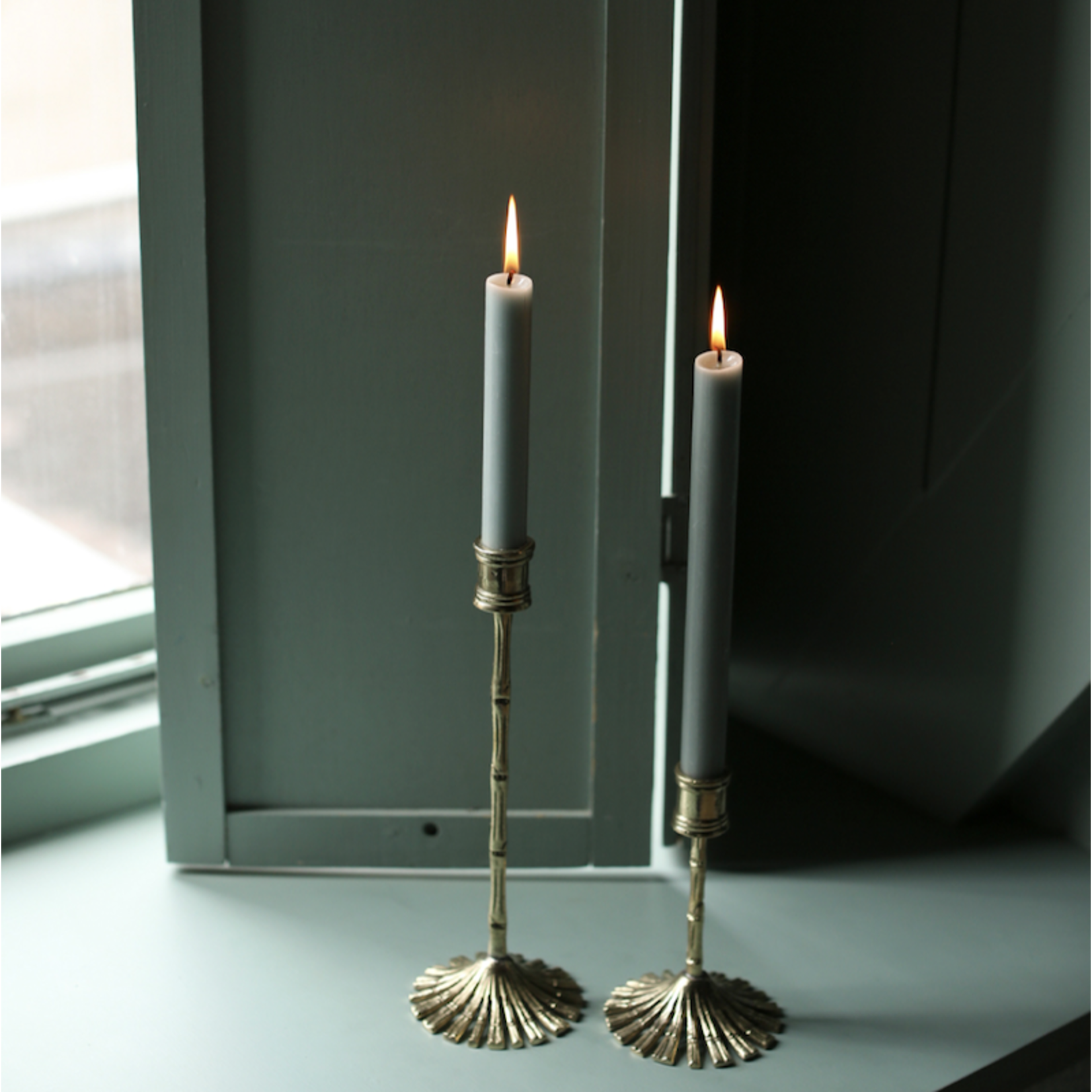 Doing Goods Bamboo Candle Holder Long