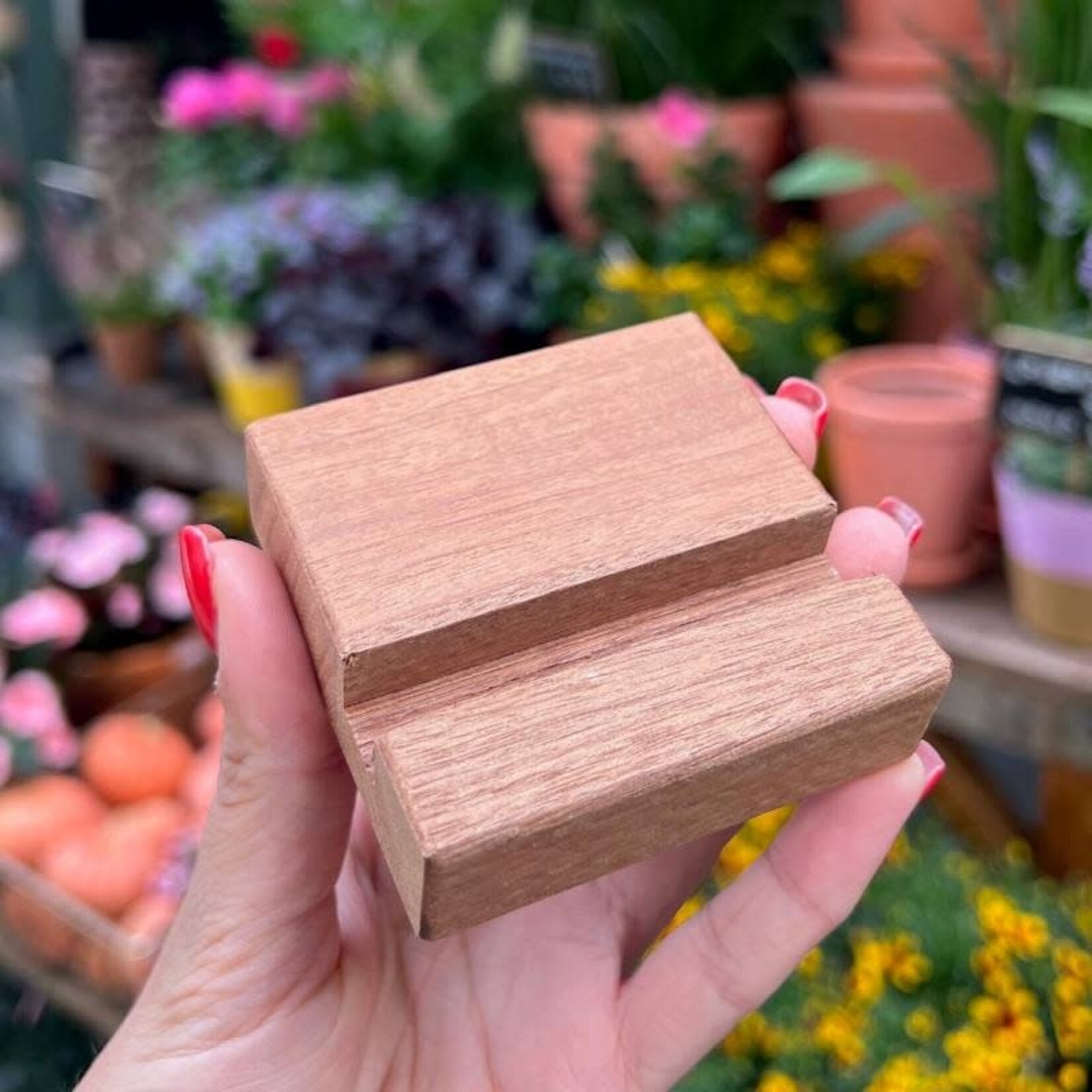 Houten tegelstandaard