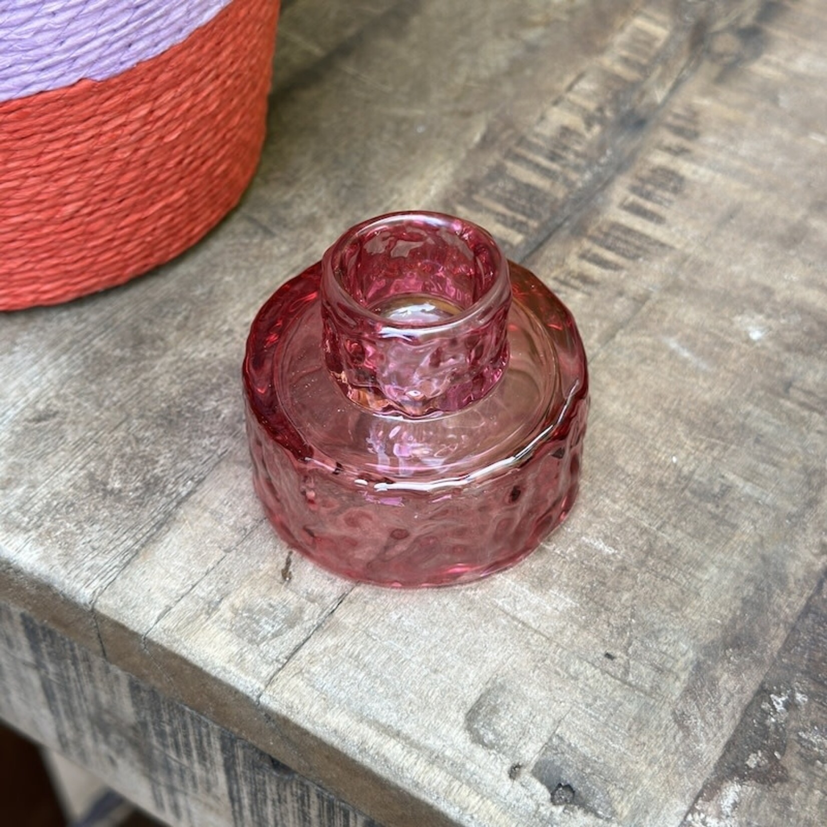 Kandelaar Isa - roze S