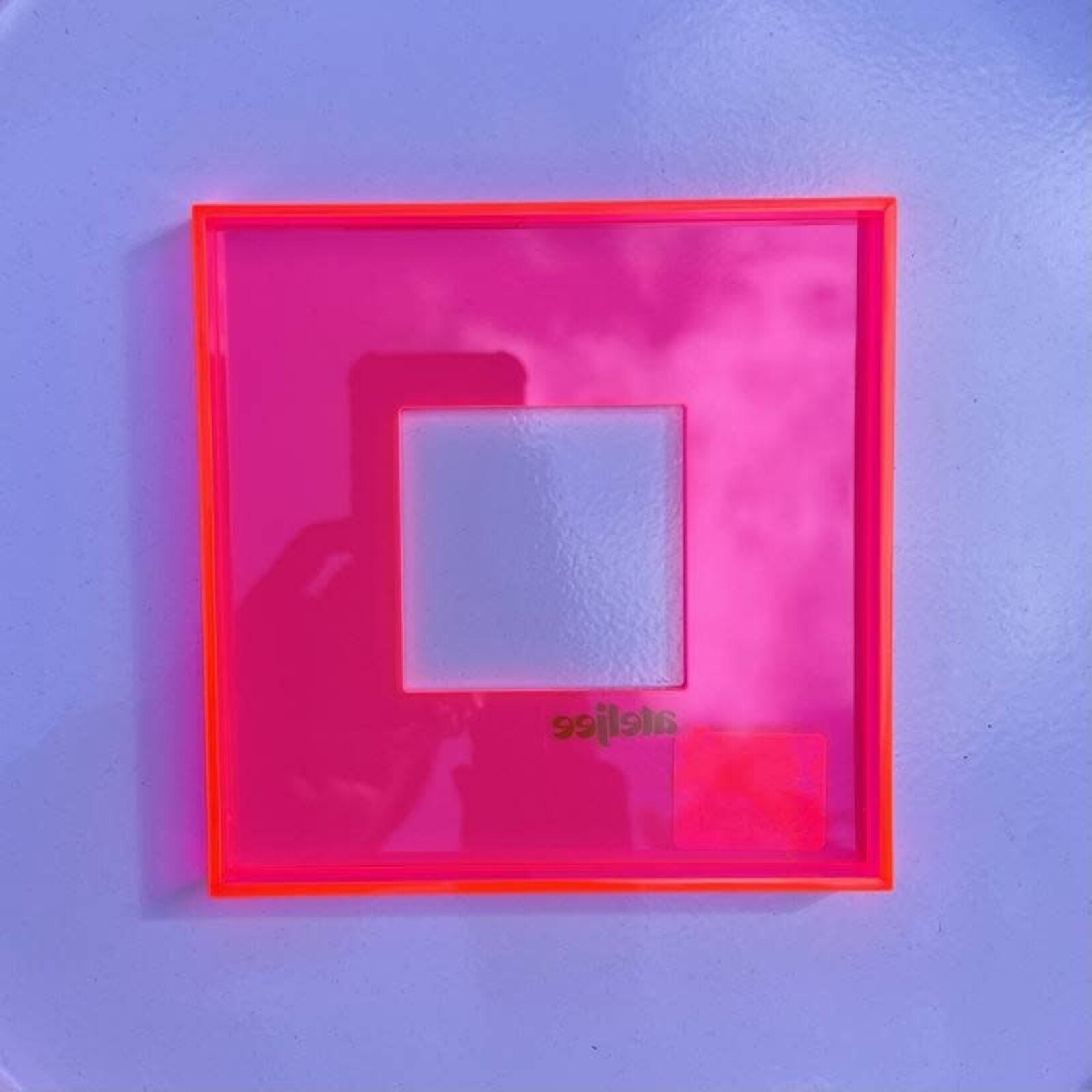 Baklijst neon - roze