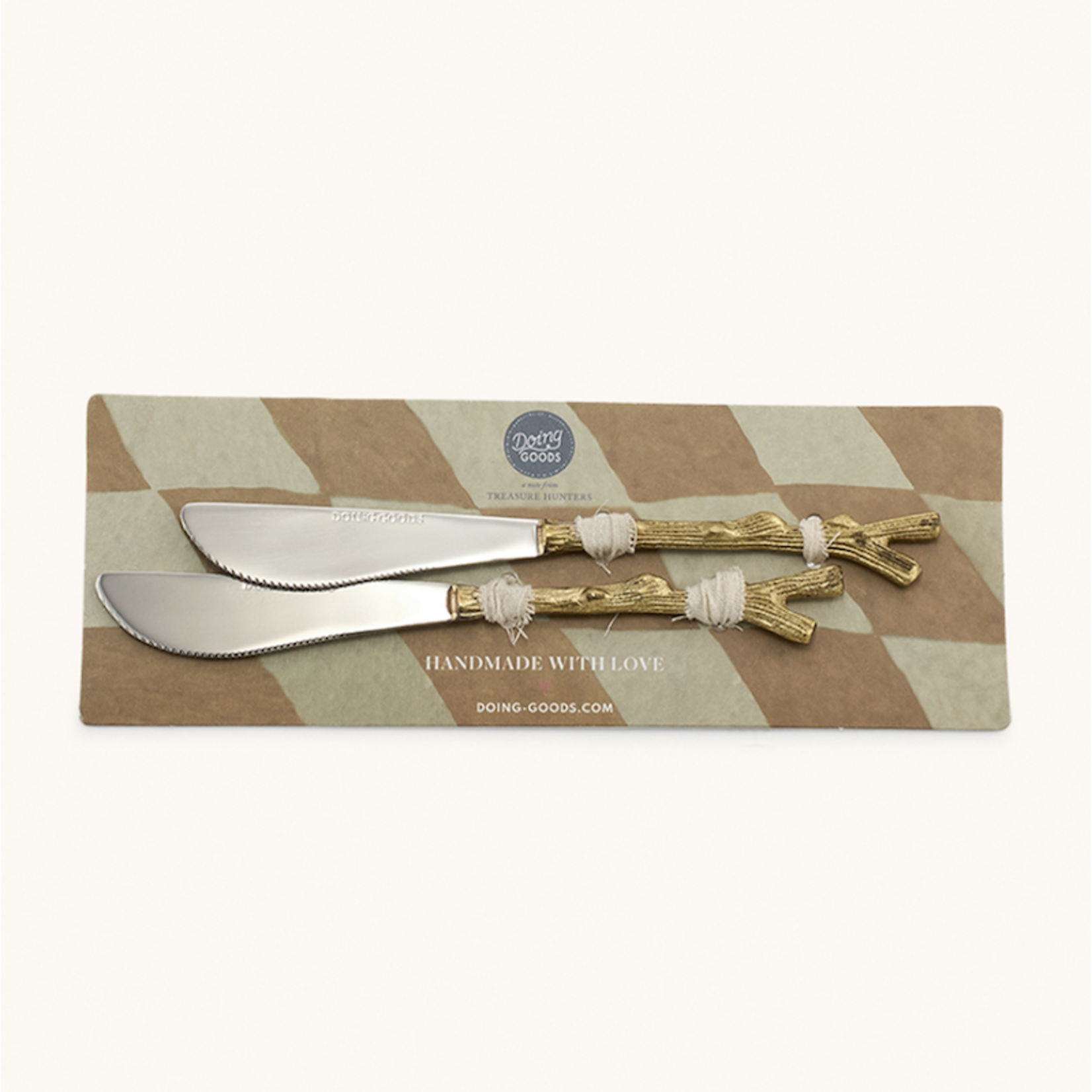 Doing Goods Butter Knife Set - Twiggy