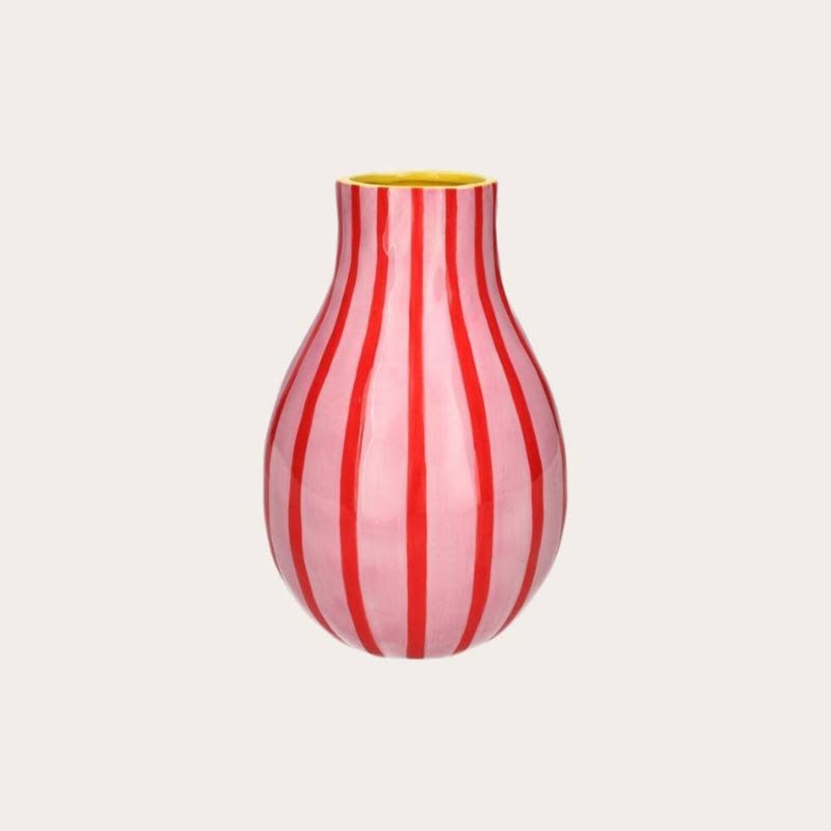 Vaas Artisan - roze/rood