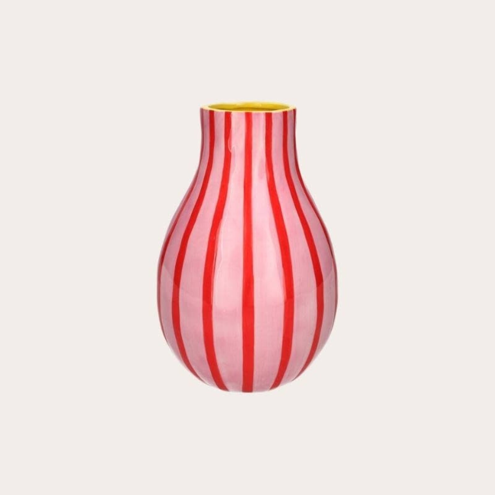 Vaas Artisan - roze/rood