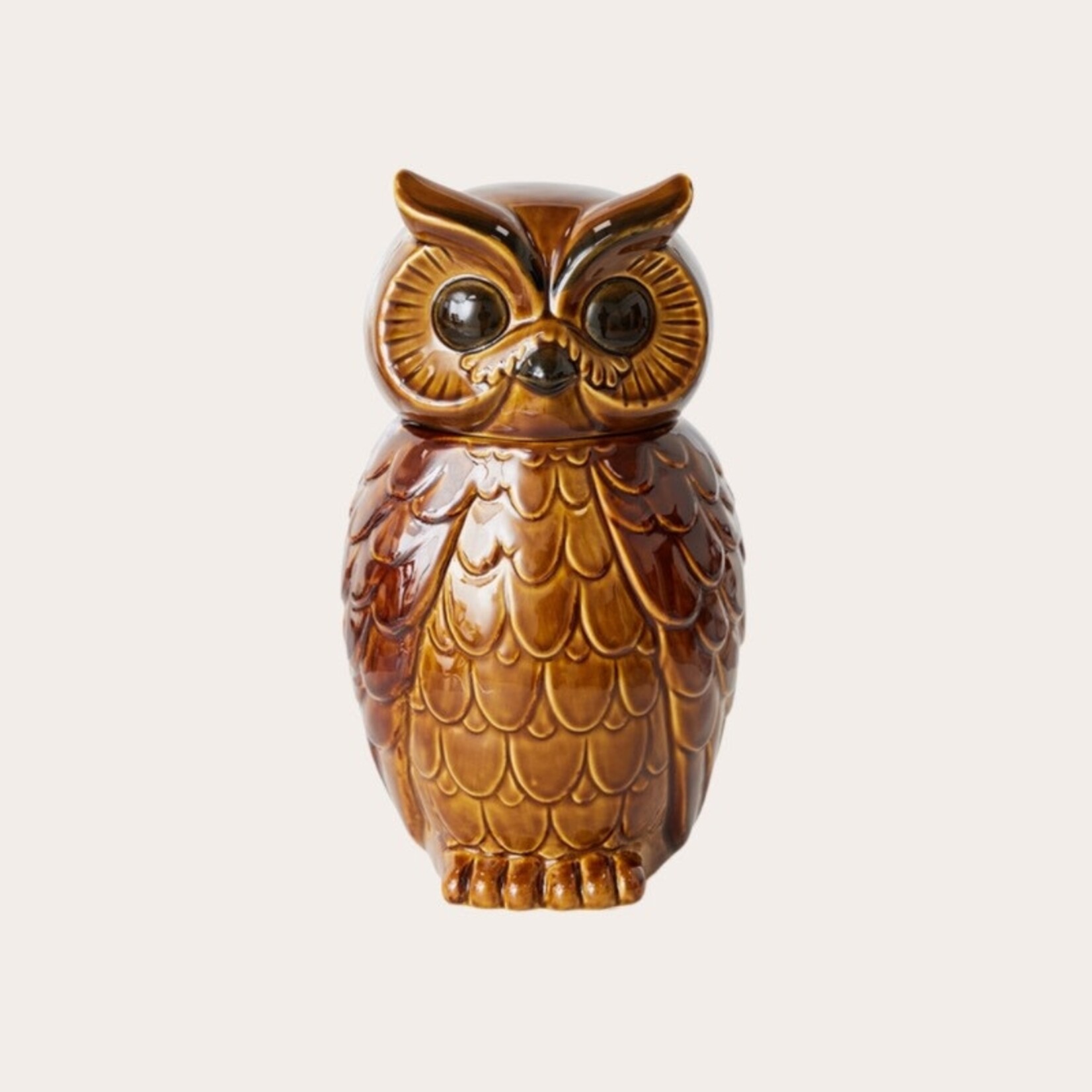 HKliving HKliving ceramic owl jar