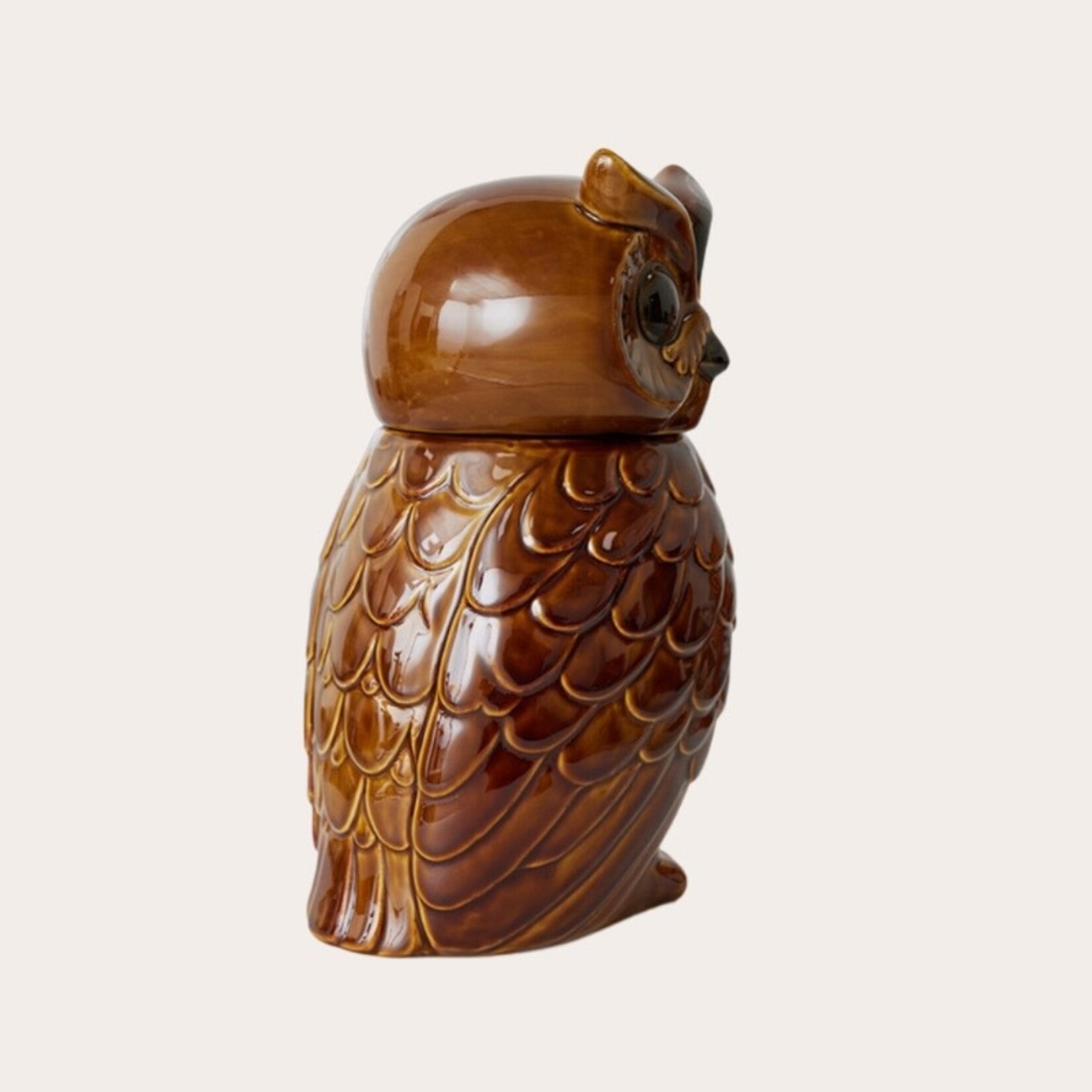HKliving HKliving ceramic owl jar