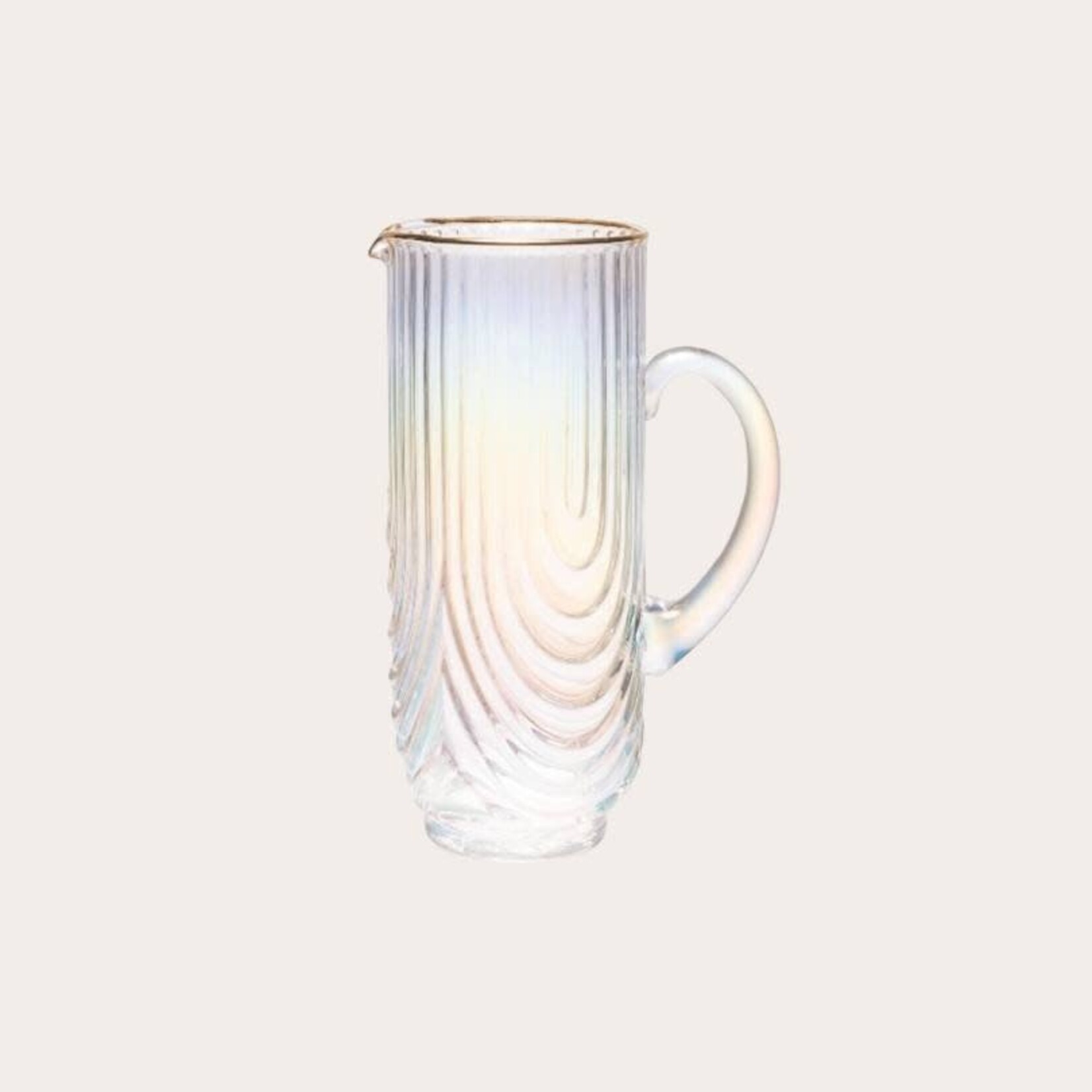 Vondels Glazen karaf - transparant