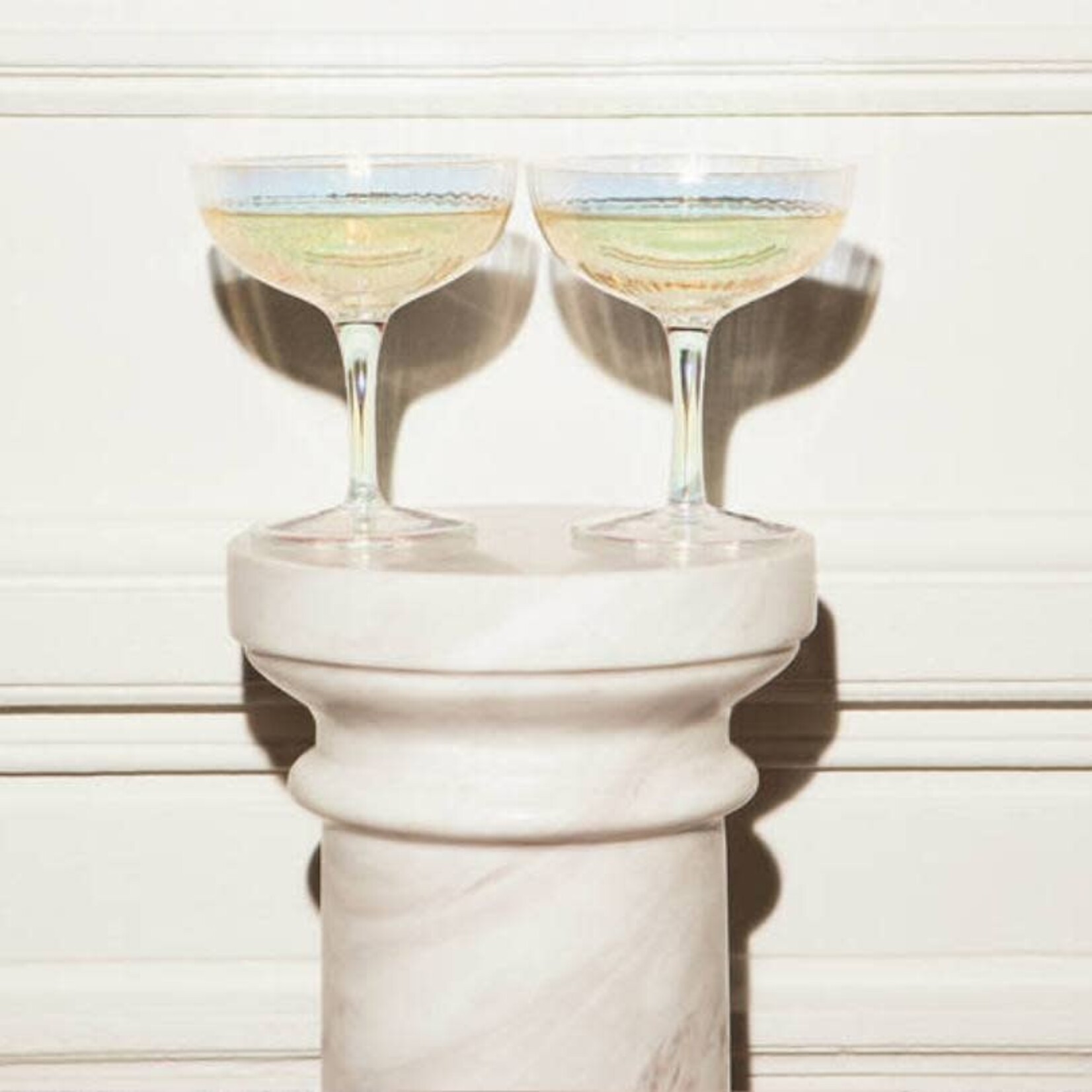 Vondels Champagne coupes set - transparant